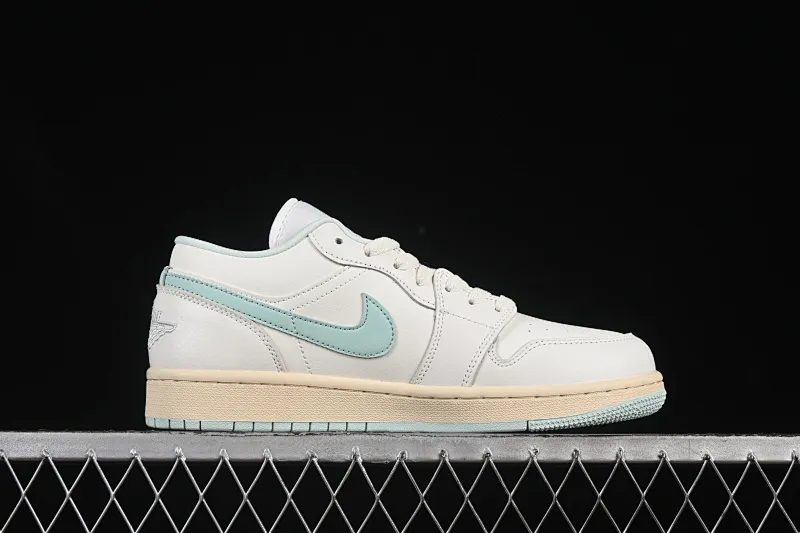 All categories Air Jordan Jordan series basketball shoes Air Jordan 1 Low Air Jordan 1 Low AJ1 Joe 1 white mint green low-top cultural and leisure sports sneakers DC0774-134